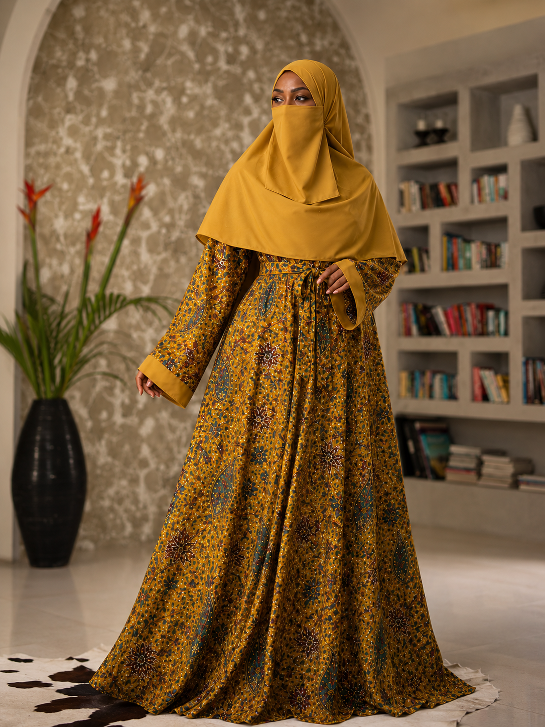 Bayisli (Paisley) Burgundy | Raha
