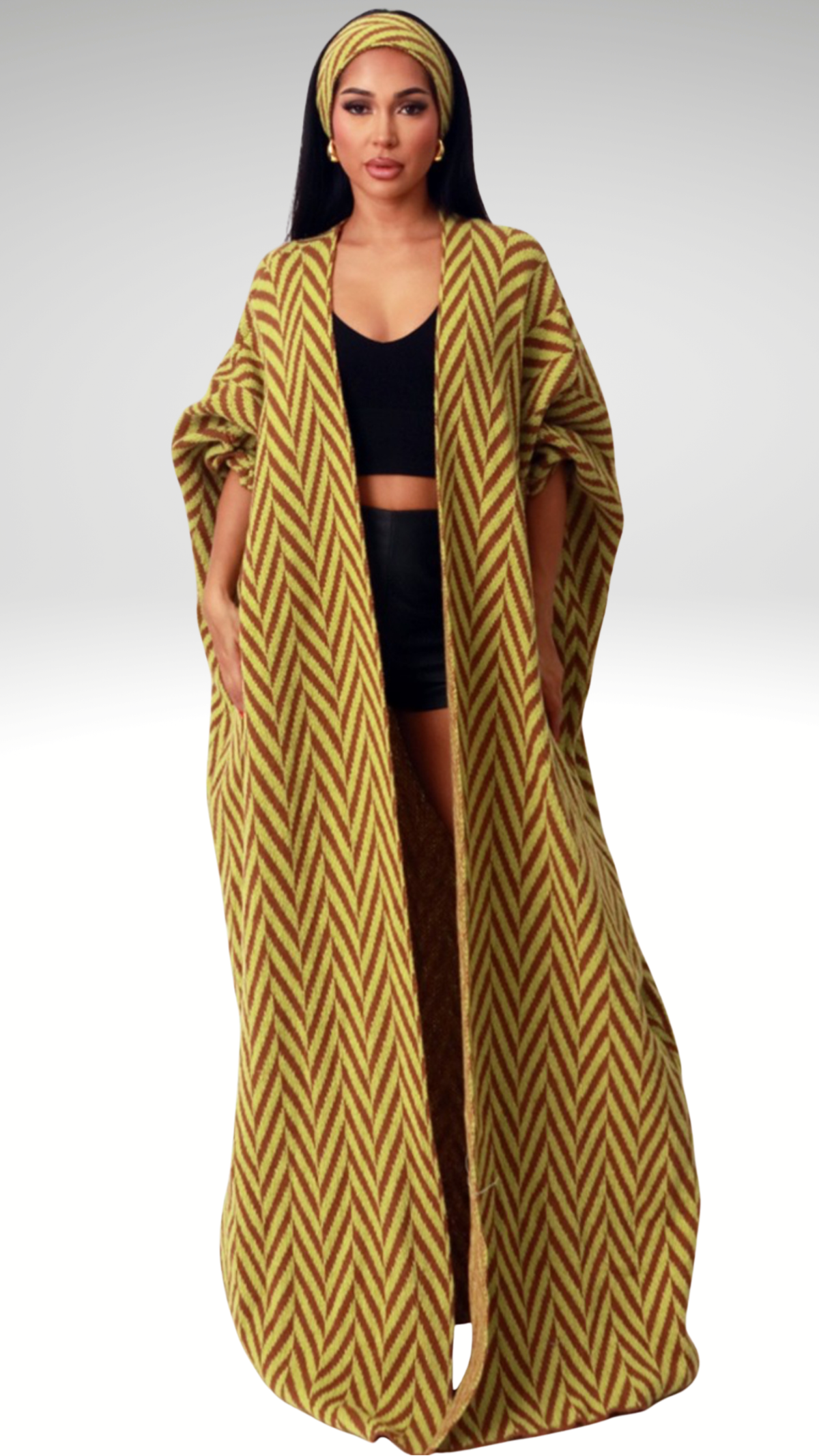 ASYMMETRICAL BURGUNDY FRONT CARDIGAN