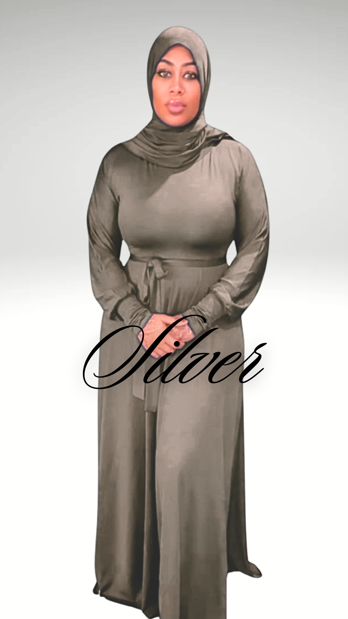 Raha 3 Piece Abaya Royal Blue
