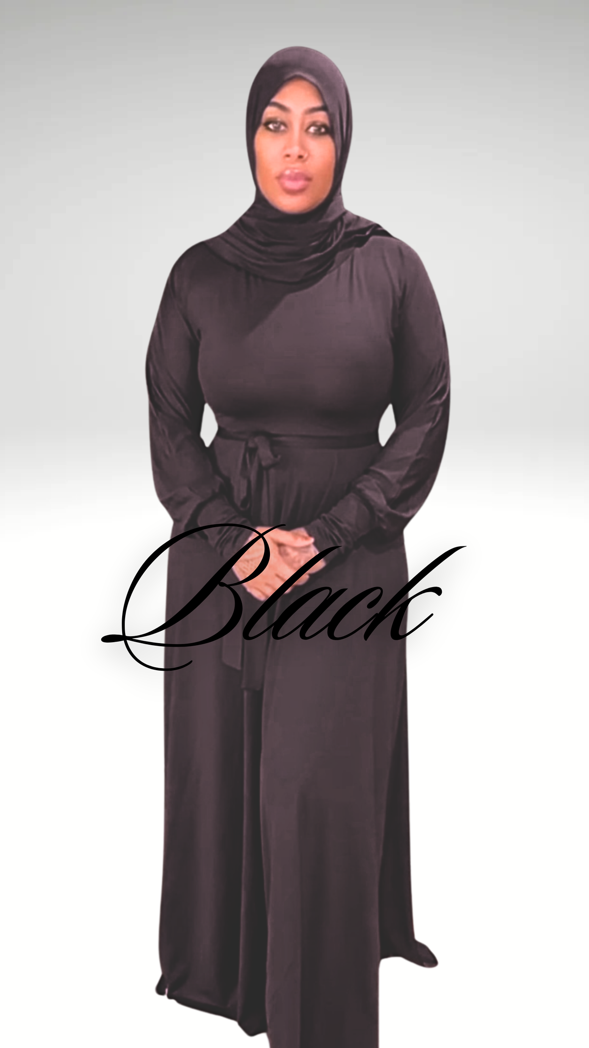 Raha 3 Piece Abaya Royal Blue